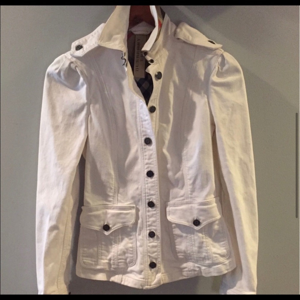 Burberry Brit white denim jacket - Picture 4 of 4